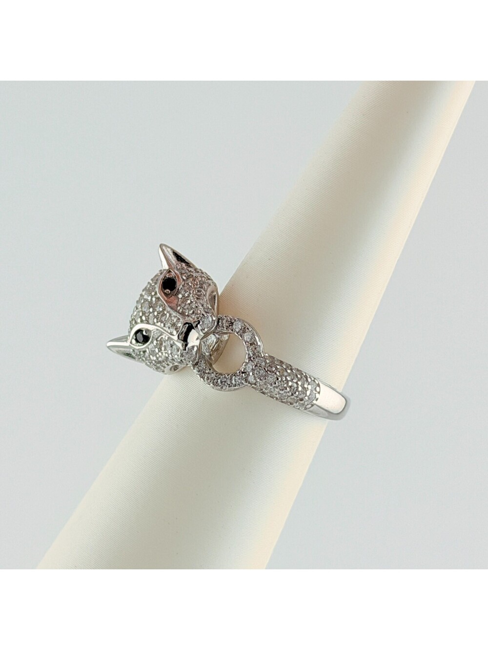 Bomb Party Sterling Club Sz 8 “Luxe Catwalk" JAG Black Onyx on .925 Silver